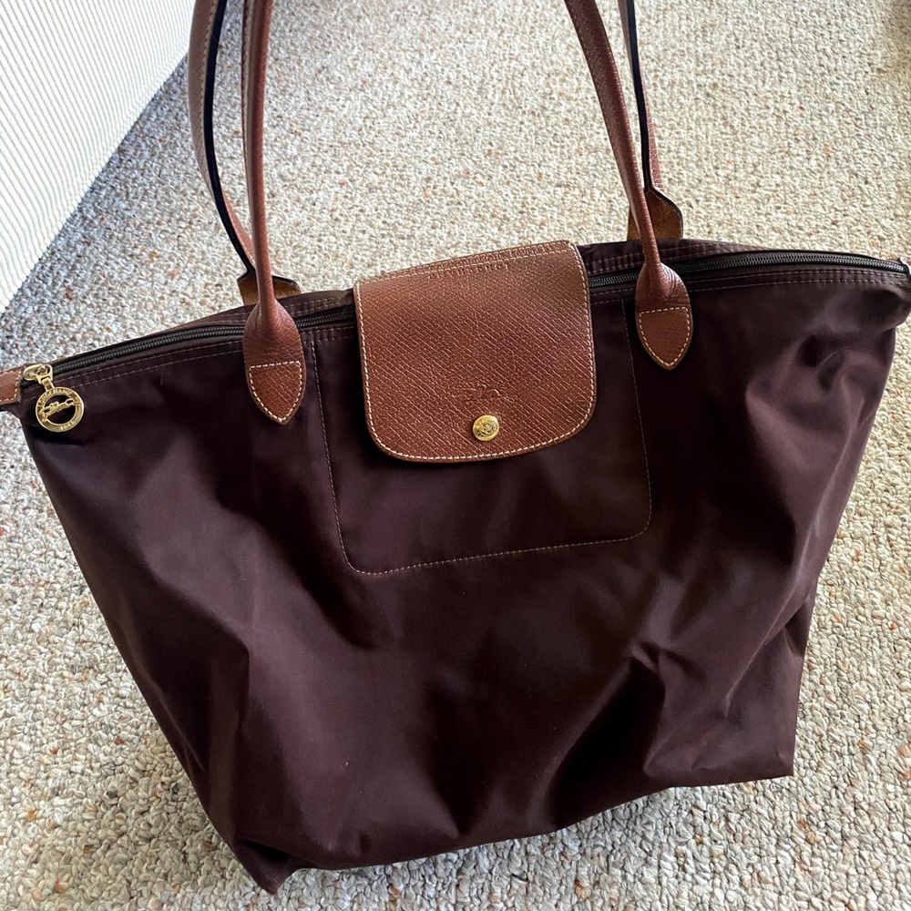 Brown Longchamp bag